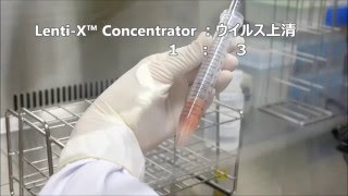 ☆3. レンチウイルス（Lentivirus）の濃縮