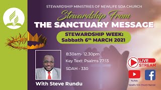 Sabbath Morning Service || Stewardship From The Sanctuary Message || 06 March 2021