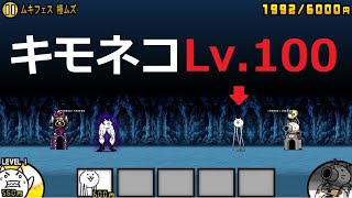 にゃんこ大戦争 キモネコLv.100vs大狂乱のムキあしネコ！大狂乱のキモネコ降臨 ムキフェス