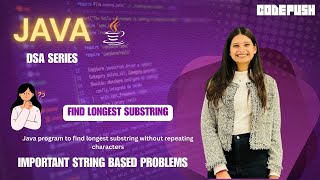 Longest Substring Without Repeating Characters (Beginner Friendly) | Java Program