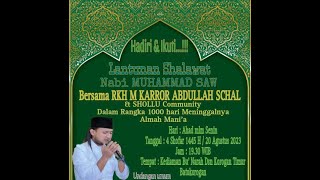 BATOKOROGAN TIMUIR BERSHOLAWAT BERSAMA RKH MOHAMMAD KARROR ABDULLAH SCHAL & SHOLLU COMMUNITY