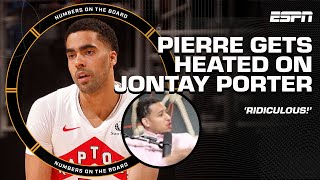 Pierre gets HEATED about Jontay Porter's betting allegations 😳 | Numbers on the Board