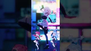 【MMD】マリン船長\u0026こぼ・かなえるさんの『III』 踊ってみた🧸♩#iii #iiichallenge #vtuber #shorts