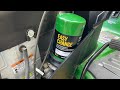 Easy Change Oil And Filter Change For A John Deer Riding Lawnmower