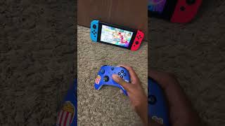 Playing my Nintendo switch on Xbox controller