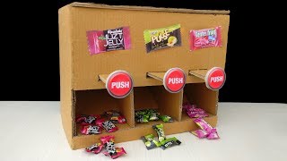 How to Make Candy Vending Machine at Home | DIY Candy Dispenser