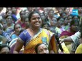 cm ys jagan interaction with public at mangalagiri memantha siddham @sakshitvlive