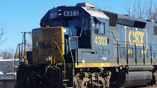 CSX 4303 Idling In Lima Ohio