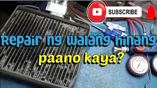 paano mag repair ng car aircon evaporator ng walang hinang?