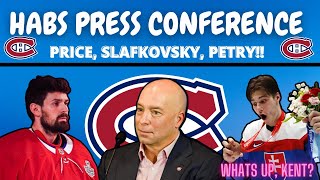 Habs Press Conference Review (Dubois Rumors Again?)
