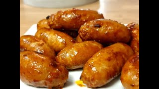 The best sweet Longganisa recipe. Using a traditional sausage maker.