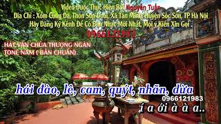 KARAOKE HÁT VĂN CHÚA THƯỢNG NGÀN (BEAT)__ BEAT CHUẨN