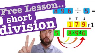 Short Division With Remainders Year 5 | The Maths Guy