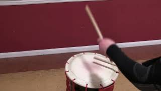 Taiko practice: Mitsu uchi jiuchi