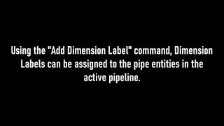 7) Dimension Label Adjustments