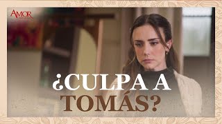 Gabriela descubre que Leonor intenta culpar a Tomás de su desaparición | Amor Amargo 3/4|Capítulo 45