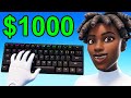 I Used The Most EXPENSIVE Keyboard In Fortnite Ranked...