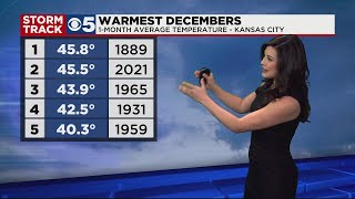 FORECAST: Record high temperature possible on Tuesday; cold air arrives by next weekend