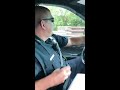 WATCH: Son surprises officer during final radio call