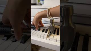 TUTO 100% DE REUSSITE AU PIANO, INCROYABLE ET SANS BRAS #viral #piano #music #tuto #humour