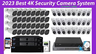 2023 Best 4K Security Camera System Outdoor/Indoor! [Top 5] Reviews & Buying guide!
