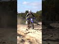 yamaha wr250r in the sand