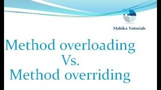 Java Interview 03 - Method Overloading Vs Method Overriding