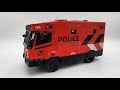 Diecast: Mercedes-Benz Atego Tactical Vehicle (Singapore 🇸🇬 Police) • 1:24 Scale