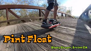 Shady Canyon Float on my Onewheel