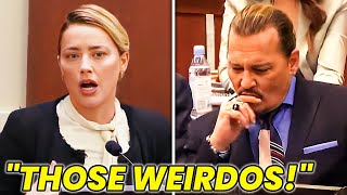 Amber Heard INSULTED Johnny Depp's Kids In Court!