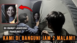 CAMPING HOROR DI BANGUNI HANTU SAAT TIDUR DI HUTAN LARANGAN JAM 2 MALAM!!