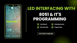 LED Blinking with 8051 Microcontroller | Single LED, All Port & Alternate LED Patterns in Keil