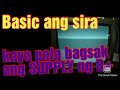 How to fix 14 inches sharp CRT tv?mababa supply ng B+.#basictutorial