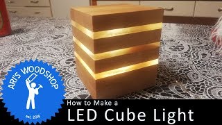 How to Make LED Cube Light