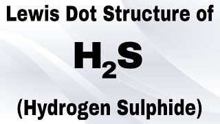 Structure of H2S | Structure of Hydrogen Sulphide | Inorganic chemistry