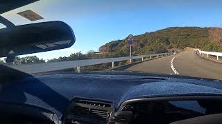 Z32 drive uphill  iseshima skyline