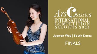 Jaewon Wee | ArsClassica Competition 2024 - FINALS | Bach, Violin Sonata No. 2 in A minor, Grave