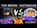 S@X - CTRL | The Moon (Marth) Vs. Nintendude (Ice Climbers) SSBM Grand Finals S2 - Smash Melee