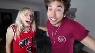 Corinna kopf hottest moments in David dobrik vlogs