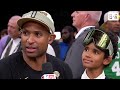 Al Horford Reacts to Winning an NBA Championship in His 17th Season | NBA GameTime