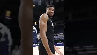 Giannis explains why he struggles with shooting 3's 😂