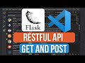 How to Create a Flask RESTful API with GET and POST Requests | Flask REST API Tutorial