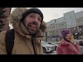 Морозная прогулка по Каратанова и Маркса в Красноярске frosty walk in krasnoyarsk