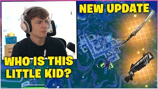 CLIX Trolls the SMARTEST Kid WHILE Playing FORTNITE RELOAD NEW UPDATE!