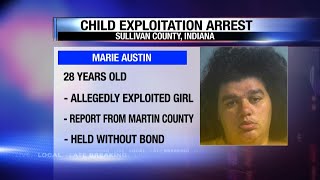 Sullivan woman arrested for child exploitation