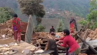 Nepal earthquake: Inside Archale, a village left in ruins