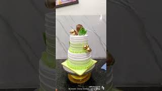 3 kg mango cake first birthday celebration