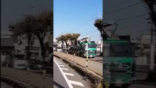 重機運搬トラック🚚岡崎市10/17#shorts