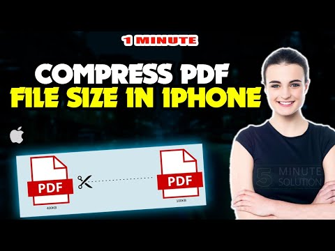 How to compress PDF file size in ANY iPhone 2023