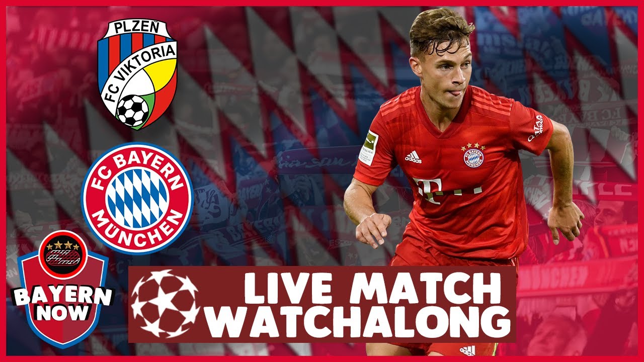 Viktoria Plzeň Vs Bayern Munich Live Match Watchlalong - YouTube